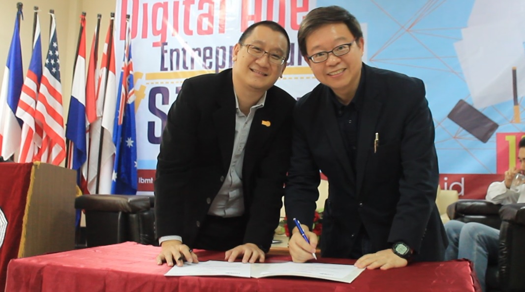 Signing International MOU
