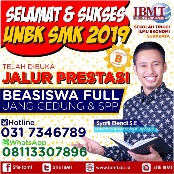 SELAMAT & SUKSES UNBK SMK 2019